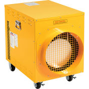 30 KW Portable Electric Heater, 480V, 3 Phase, Yellow