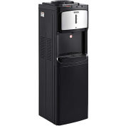 Tri-Temp Top Load Water Dispenser, Black with Stainless