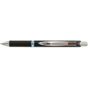 Pentel EnerGel PRO Retractable Gel Pen, Medium 0.7mm, Blue Ink, Black Barrel