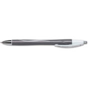 BIC Atlantis Exact Retractable Ballpoint Pen, 0.7mm, Black Ink/Barrel, Dozen