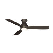 Fanimation FPS8355BGRW Hugh 52" Ceiling Fan with Light Kit, Matte Greige