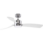 Fanimation FP8511CH SculptAire" Ceiling Fan with Light Kit, Chrome