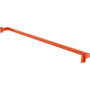 Global Industrial Teardrop Pallet Rack Backstop, 96" L, 6" Offset