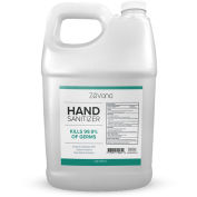 Alcohol Gel Hand Sanitizer - Gallon Bottle w/ One Pump, Lavender Scent - 4 Bottles/Case