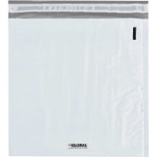 #2 Bubble Lined Poly Mailers, 8-1/2"W x 12"L, White, 100/Pk