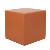 Interion® Antimicrobial Cube Reception Ottoman, Tan