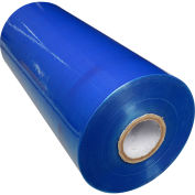 Global Industrial Machine Length Stretch Wrap, Cast, 80 Gauge, 20"Wx5000'L, Blue Tint