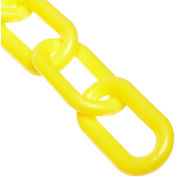 Mr. Chain Plastic Chain, 2" Links, 25 Feet, Trade Size 8, Yellow