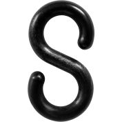 Mr. Chain Connecting S-Hooks, 2" Black, 10/Pack