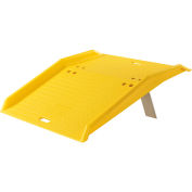 Global Industrial Portable Plastic Dock Plate For Hand Trucks, 36"Lx35"Wx5"H, 750 Lb. Capacity