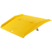 Global Industrial Portable Plastic Dock Plate For Hand Trucks, 36"Lx48"Wx5"H, 750 Lb. Capacity
