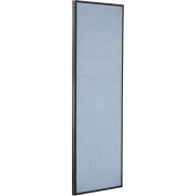Global Industrial Office Partition Panel, 24-1/4"W x 96"H, Blue