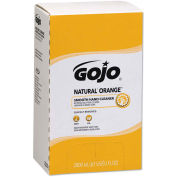 GOJO NATURAL ORANGE Smooth Lotion Hand Cleaner, 2000 ml Bag-in-Box, 4 Refills/Case, 7250-04