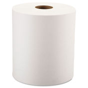 Windsoft Hardwound Roll Towels, 8" x 800 ft, White, 6 Rolls/Case, WIN12906