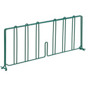 Nexel AD824GZ Poly-Green Divider, 24"D x 8"H