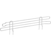 Nexel AL424S Nexel Stainless Steel Wire Ledge, 24"W x 4"H