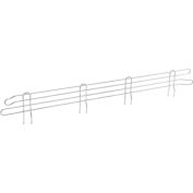 Nexel AL442S Nexel Stainless Steel Wire Ledge, 42"W x 4"H