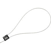 Global Industrial Metal Cable Seal, 1/16"x24"L, Black, 50/Pack