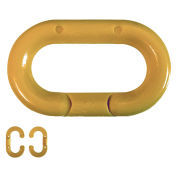 Mr. Chain Heavy Duty Master Link, Acetal Copolymer, 2", Gold, 10/Pk