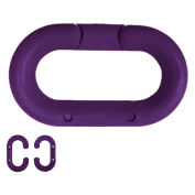 Mr. Chain Master Link, Acetal Copolymer, 1.5", Purple, 10/Pk