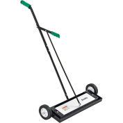 Global Industrial 24"W Heavy Duty Magnetic Sweeper With Release Lever