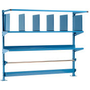 Global Industrial Upright Kit For Packing Workbench, 60"W