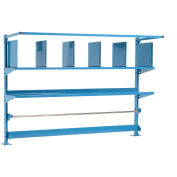 Global Industrial Upright Kit For Packing Workbench, 72"W