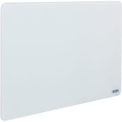 24"W x 14"H Glass Cubicle Dry Erase Board, White