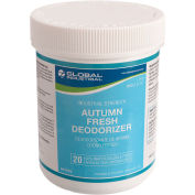Global Industrial Deodorizer, Autumn Fresh Scent, 20 Pods/Jar, 12 Jars/Case