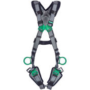 V-FIT™ 10194963 Harness, Back & Hip D-Rings, Quick-Connect Leg Straps, Super Extra Large
