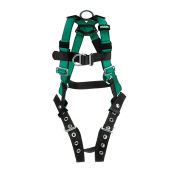 V-FORM™ 10197208 Harness, Back/Chest/Hip D-Rings, Tongue Buckle Leg Straps, Extra Large