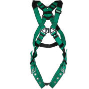 V-FORM™ 10197240 Harness, Stainless Steel Hardware, Back D-Ring, Tongue Buckle Leg Straps 2XL