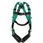V-FORM™ 10197436 Harness, Back, Chest & Hip D-Rings, Qwik-Fit Leg Straps, Standard
