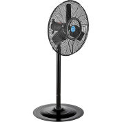 24" Pedestal Misting Fan, Outdoor Rated, Oscillating, 7435 CFM, 1/7 HP
