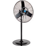 30" Pedestal Misting Fan, Outdoor Rated, Oscillating, 7204 CFM, 1/7 HP