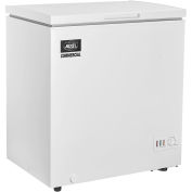 Global Industrial Chest Freezer, 4.95 Cu. Ft., White