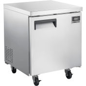 Nexel® Undercounter Refrigerator, Solid Door, 5.5 Cu. Ft., Stainless Steel