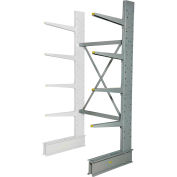 Global Industrial Single Sided Heavy Duty Cantilever Add-On Rack, 48"Wx38"Dx96"H