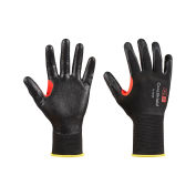 Honeywell Coreshield™ 18 Gauge Nylon Black Liner Gloves, Nitrile Super Thin Coating, Size 9L