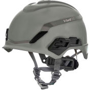 MSA V-Gard® H1 Safety Helmet, No Vent, FT3PIV, Gray