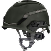 MSA V-Gard® H1 Safety Helmet, Novent Fas-Trac® III Pivot, ANSI, CSA, EN397, Black