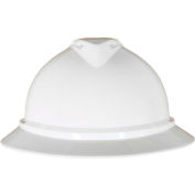 MSA V-Gard® 500 Hat Vented 4-Point Fas-Trac III, White - Pkg Qty 20