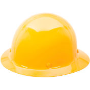 MSA Skullgard® Protective Hat With Staz-On Suspension, Standard, Yellow