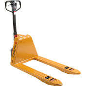 Global Industrial Semi-Electric Pallet Jack Truck, 3300 Lb. Capacity