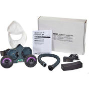MSA® Optimair Tl Kit With Low Profile White Hood, He Filters, Extended Battery