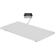 Global Industrial Stainless Steel Veterinary Scale with LED Indicator, 1,000 lb x 0.2 lb