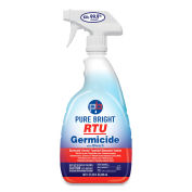 Pure Bright RTU Germicide With Bleach, Fresh Scent, 32 oz. Spray Bottle, 9/Case