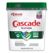 Cascade Fresh Scent ActionPacs, 34.5 oz. Tub, 62 Packets/Tub, 3 Tubs