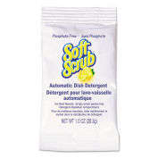 Soft Scrub Automatic Dish Detergent, Lemon Scent, 1 oz. Powder Packet, 200 Packets/Case