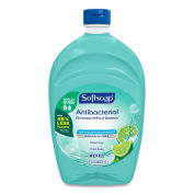 Softsoap Antibacterial Liquid Hand Soap Refills, Fresh, Green, 50 oz.
